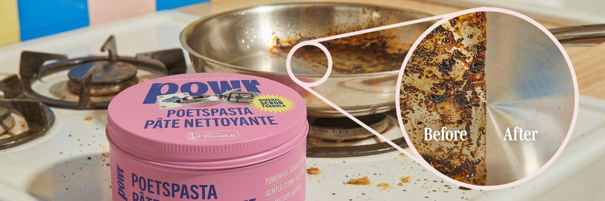 5 viral cleaning hacks met de POWR Poetspasta