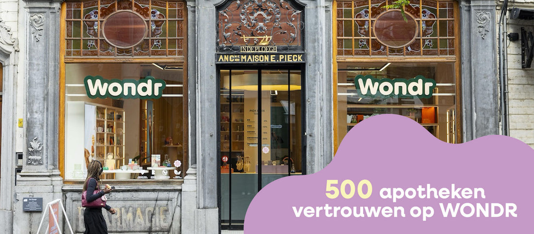 500 apotheken vertrouwen op WONDR voor skincare