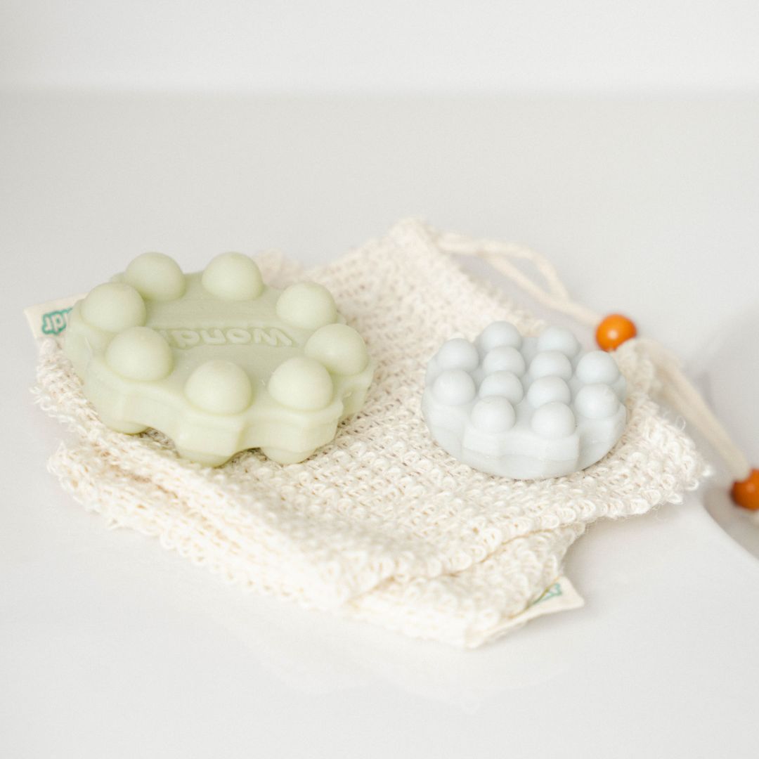 SAC POUR SAVON DE DOUCHE ET SHAMPOING