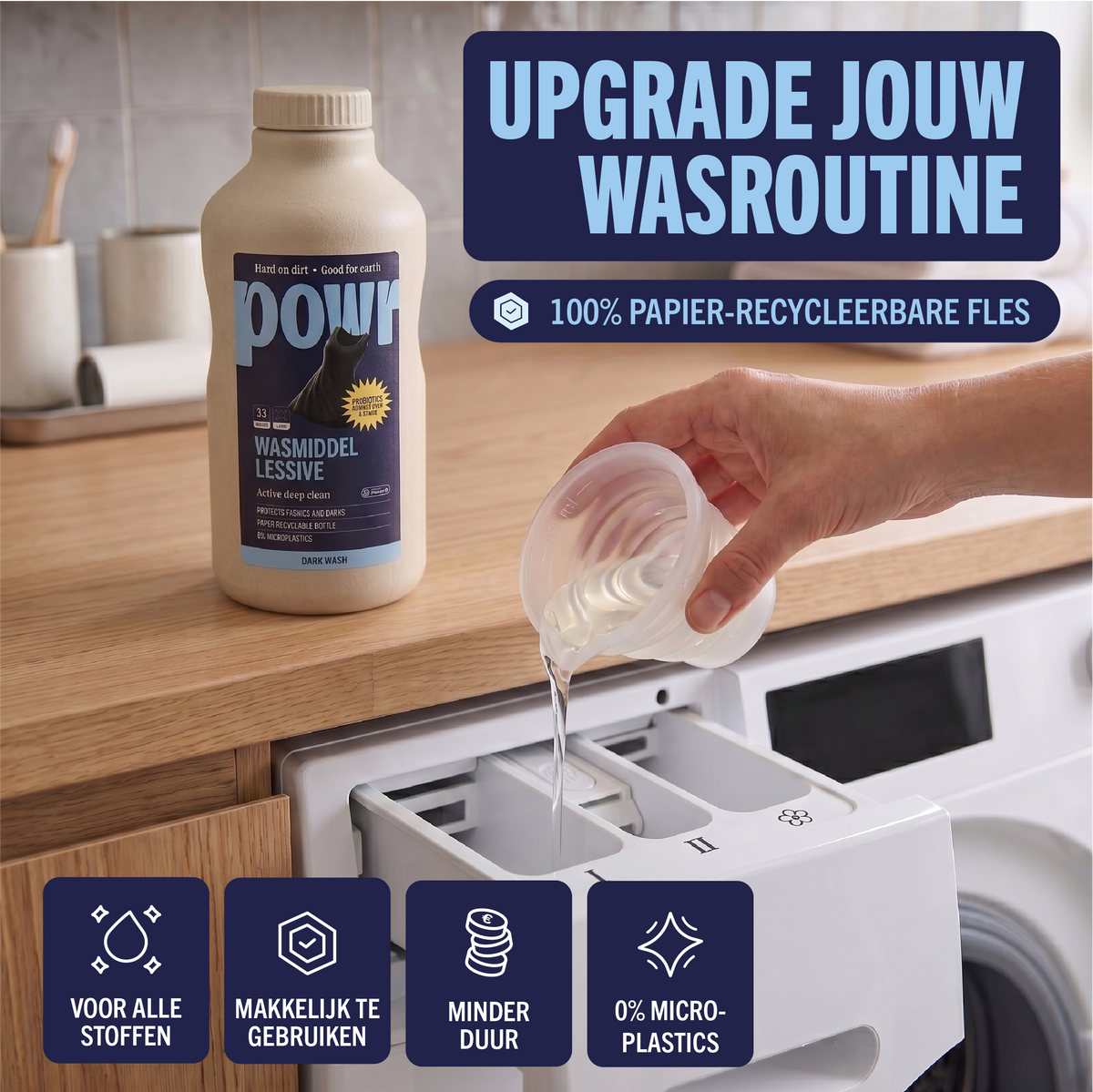 POWR Liquid voor donkere was