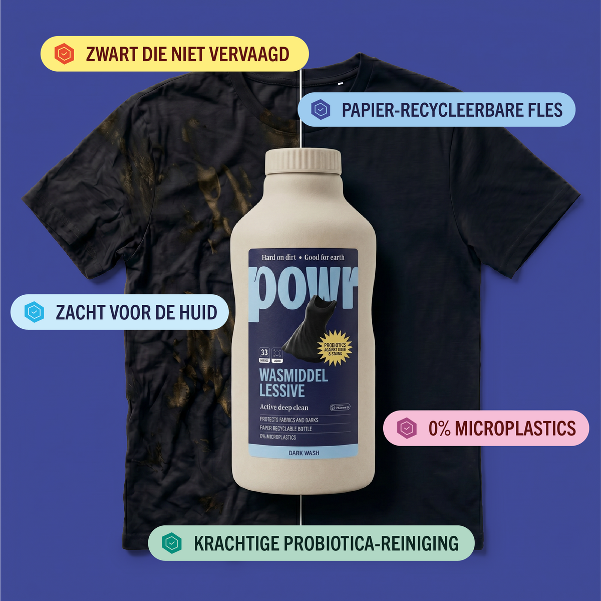 POWR Liquid voor donkere was