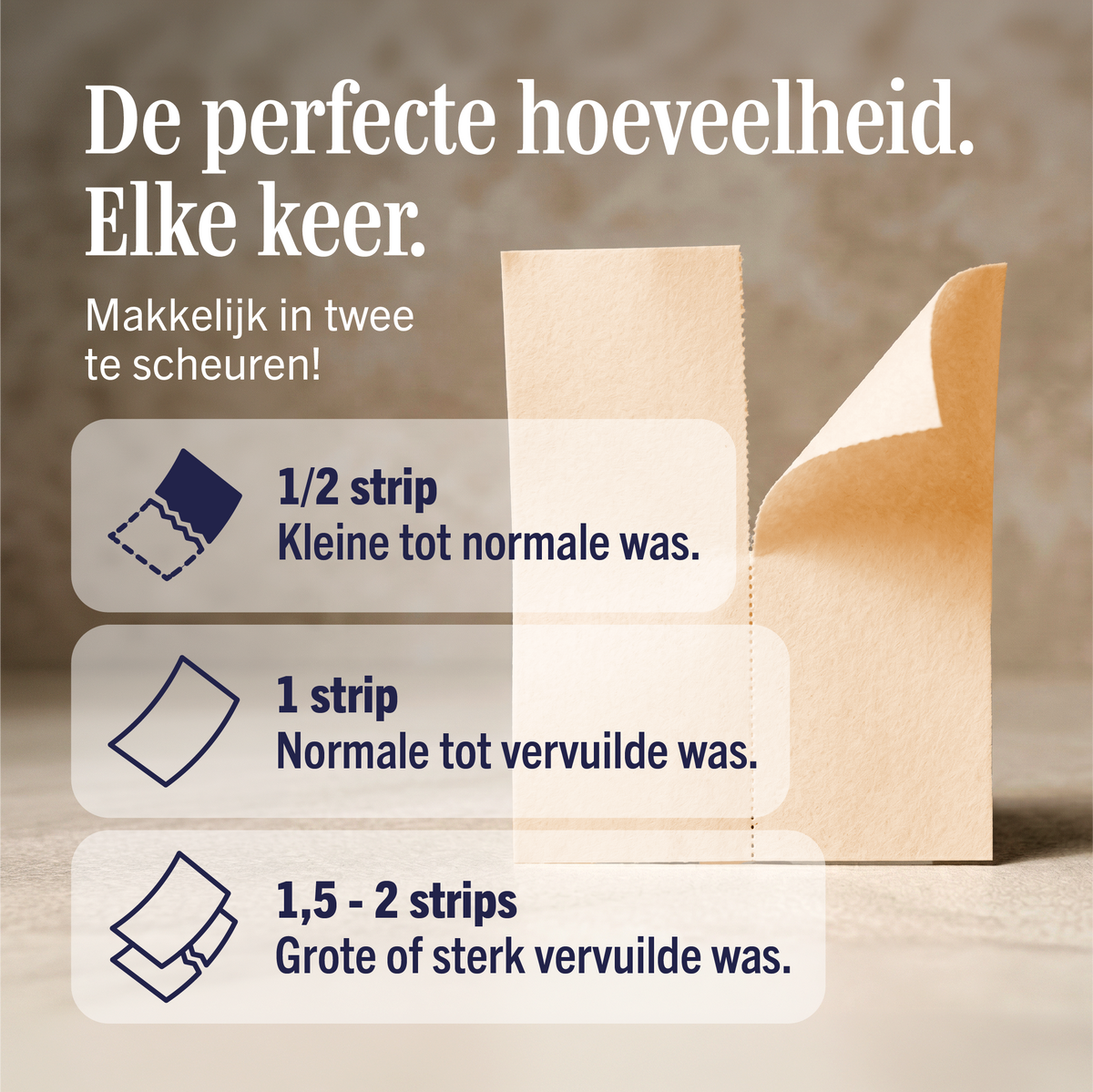 Jaarvoorraad Wasstrips