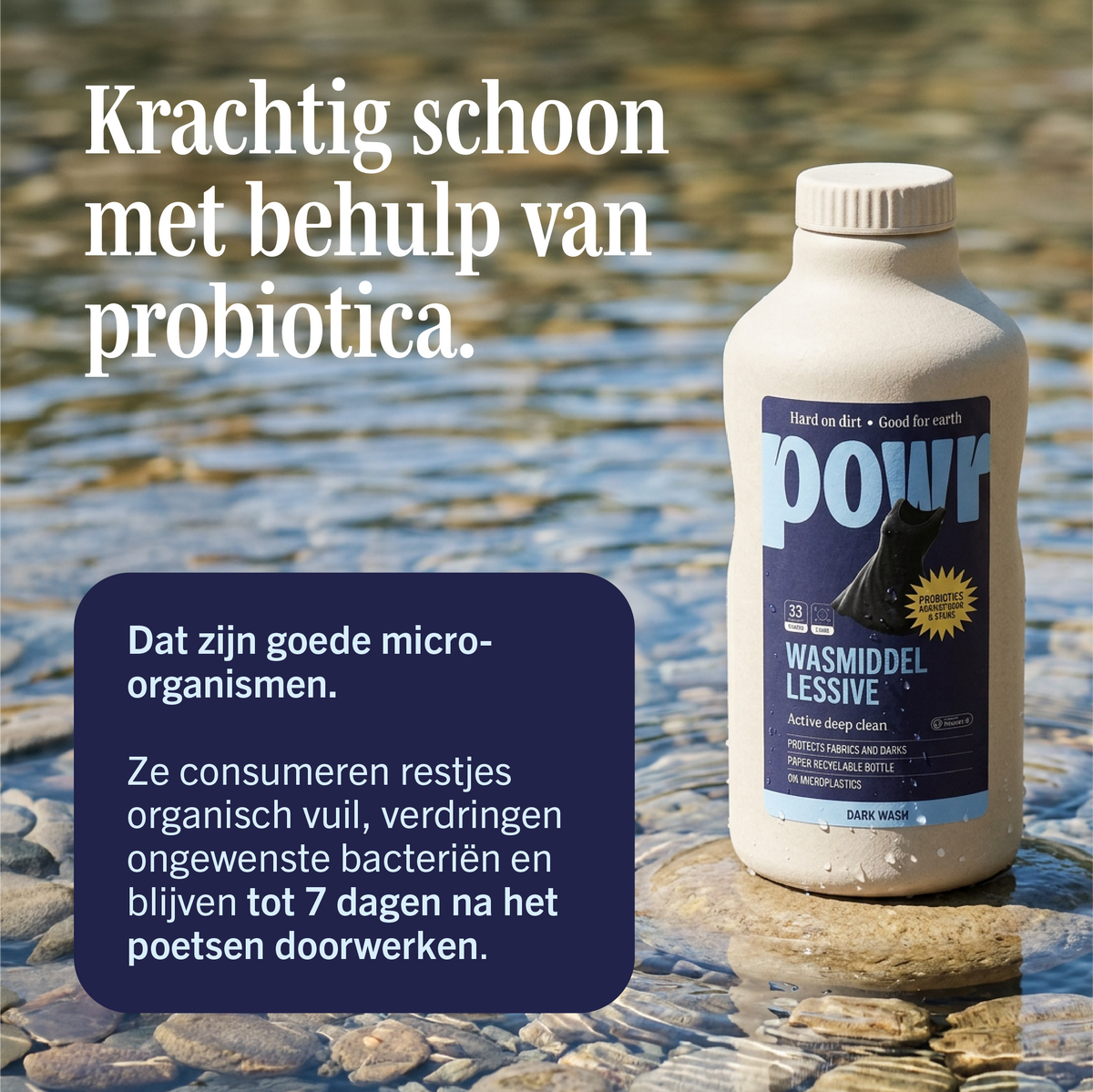 POWR Liquid voor donkere was