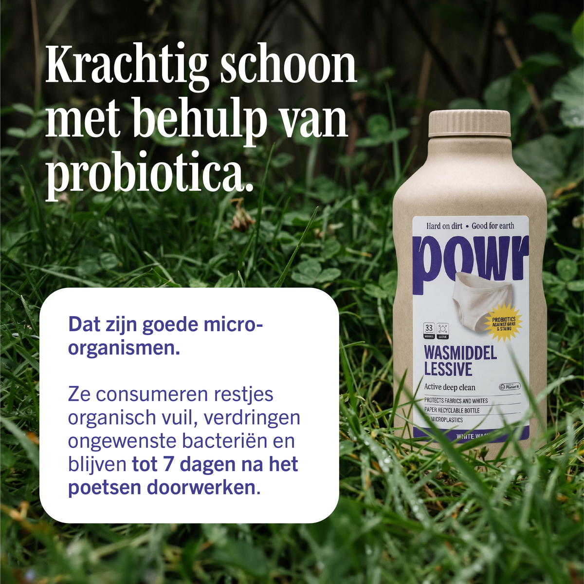 POWR Liquid voor witte was