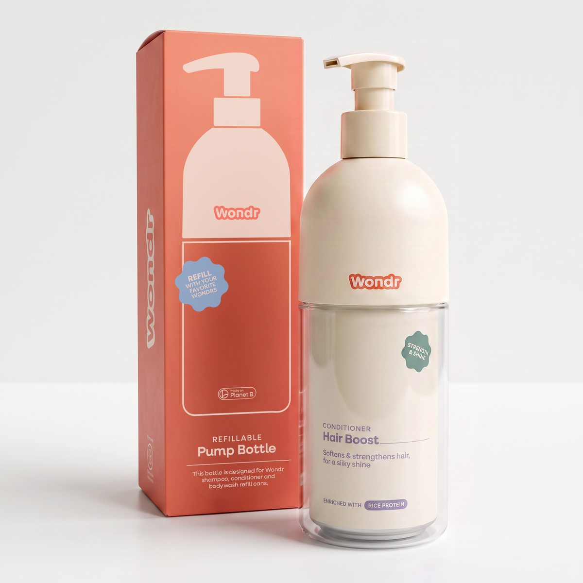 Refillable Pump Bottle