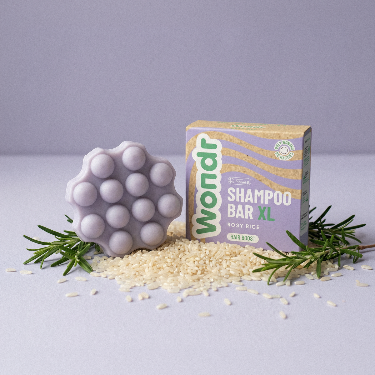 RIZ ROSE | Shampoing solide