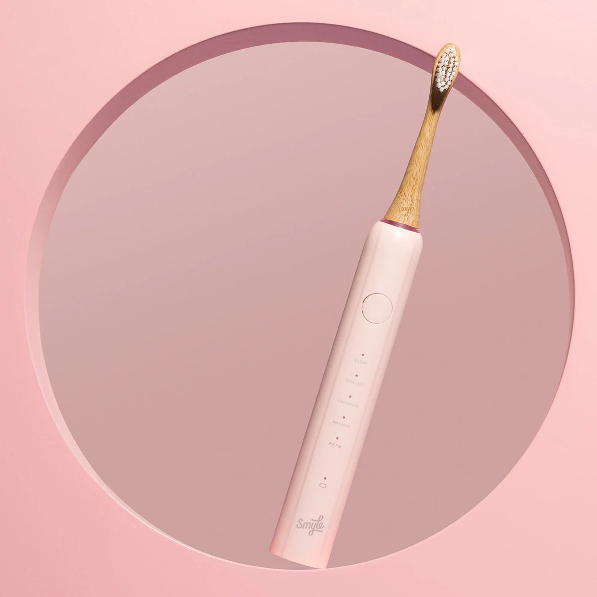 Smyle sonische elektrische tandenborstel - Baby pink