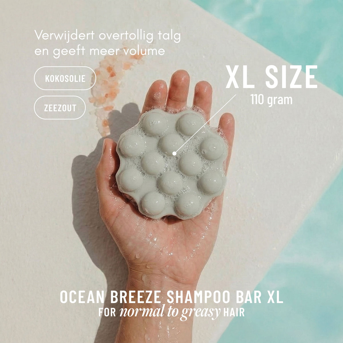 Brise Océane | Shampoing solide XL